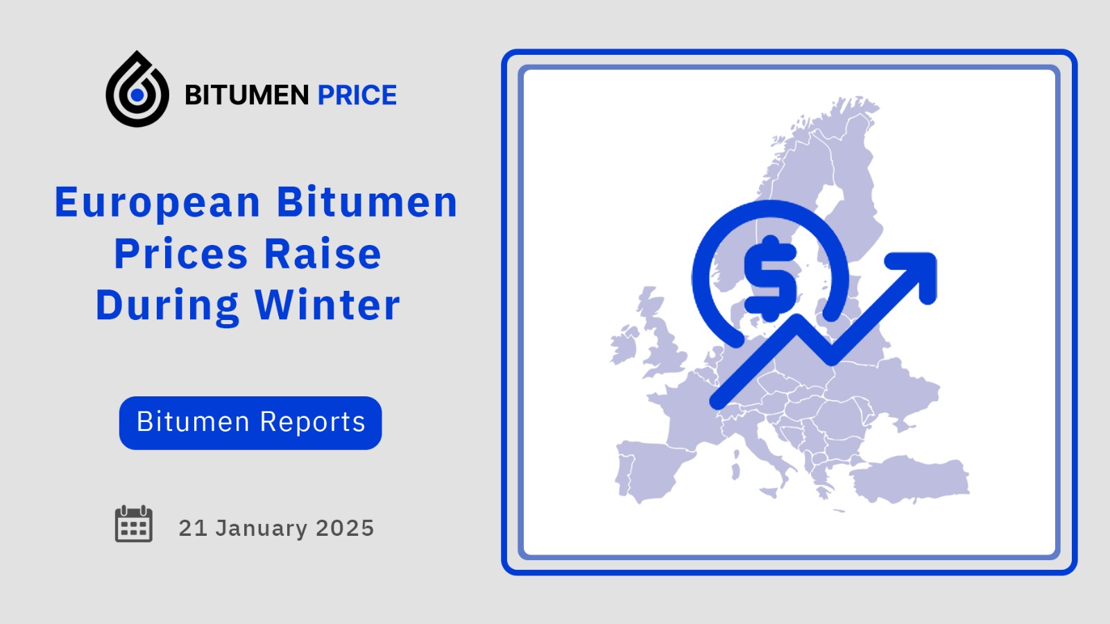 European Bitumen Prices Raise During Winter